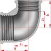 Reducing Elbow F/F